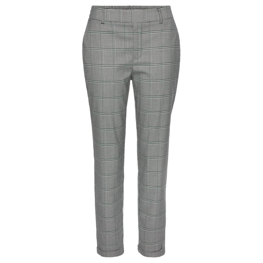 Lascana LASCANA Broek groen / zwart / wit -