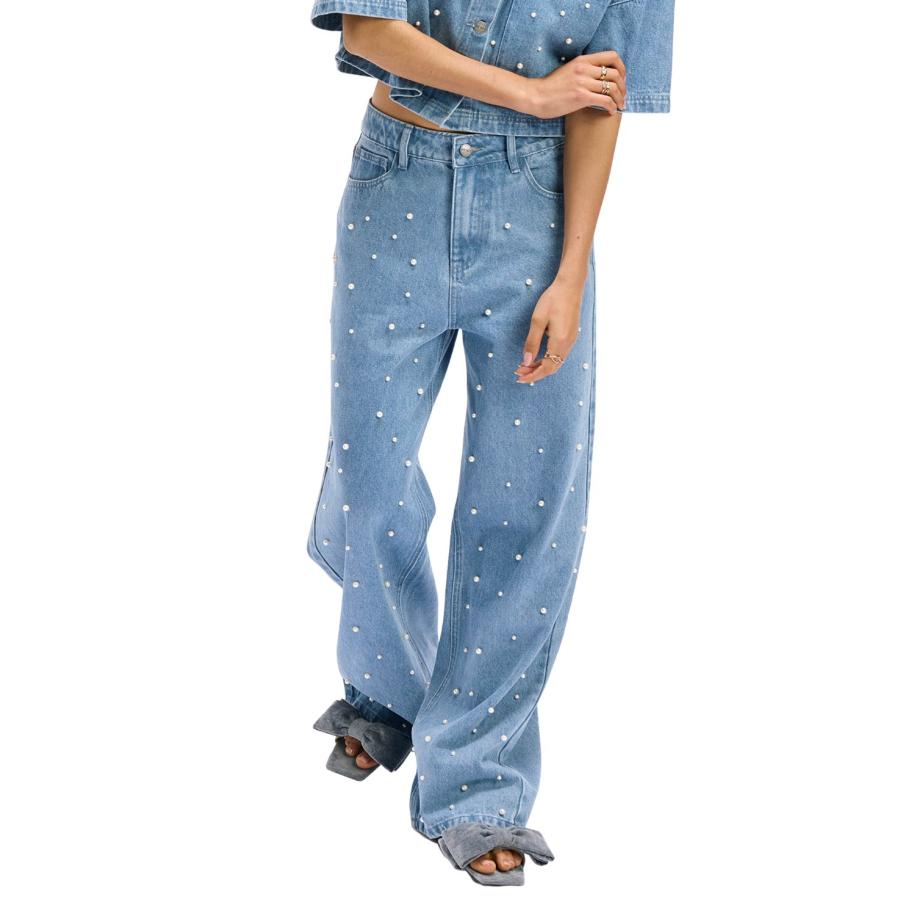 Refined Department Payton Jeans Blauw