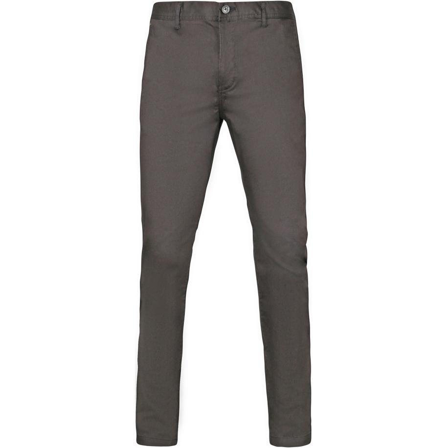 Scotch and Soda Mott Chino Donkergrijs Zwart