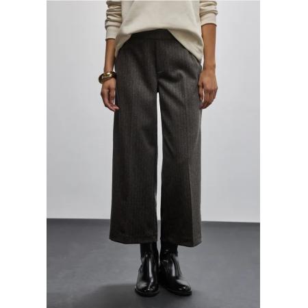 Street One Culottes met visgraatmotief