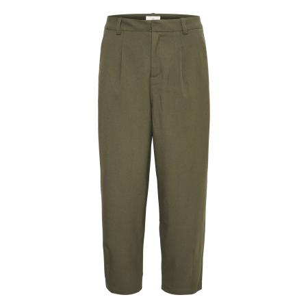 Kaffe Kaffe Bandplooibroek KAMerle kaki