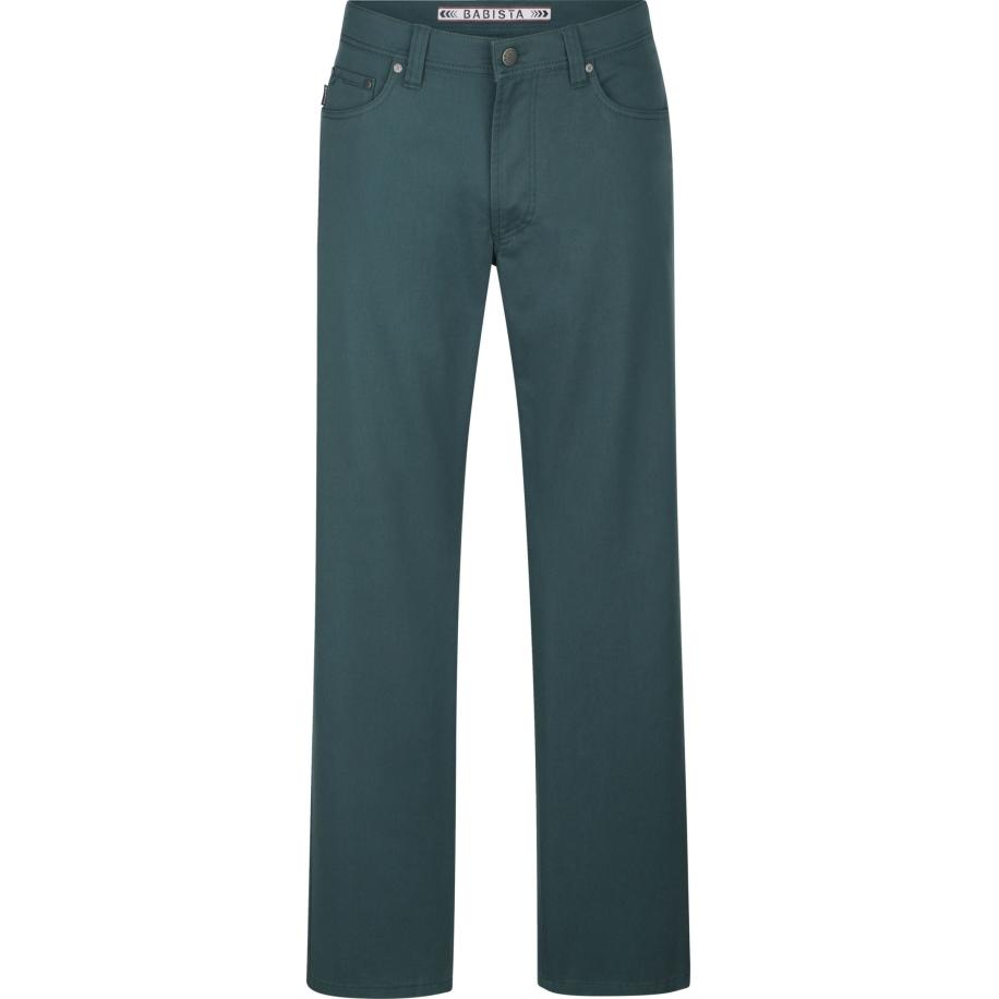 BABISTA Broek groen, Effen Groen