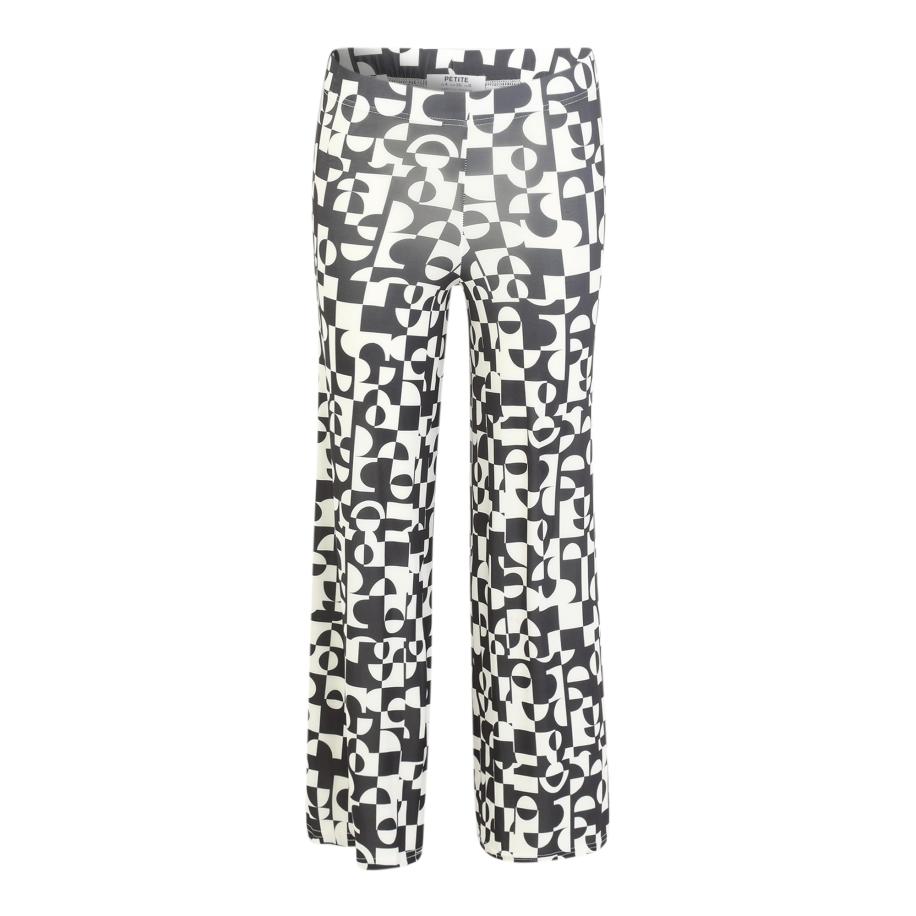 Dorothy Perkins Dorothy Perkins Petite Broek zwart / wit -