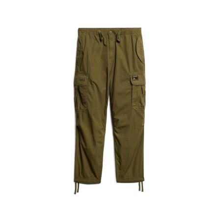 Superdry Superdry Cargobroek goudgeel / olijfgroen / zwart