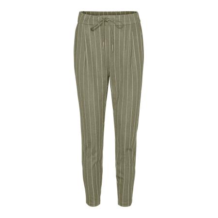 Vero Moda VERO MODA Bandplooibroek VMEva kaki / wit