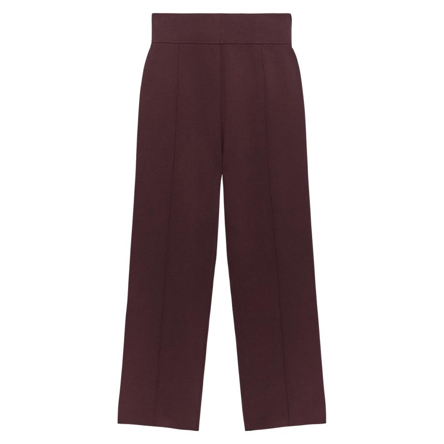 Adolfo Dominguez Adolfo Dominguez Broek aubergine -