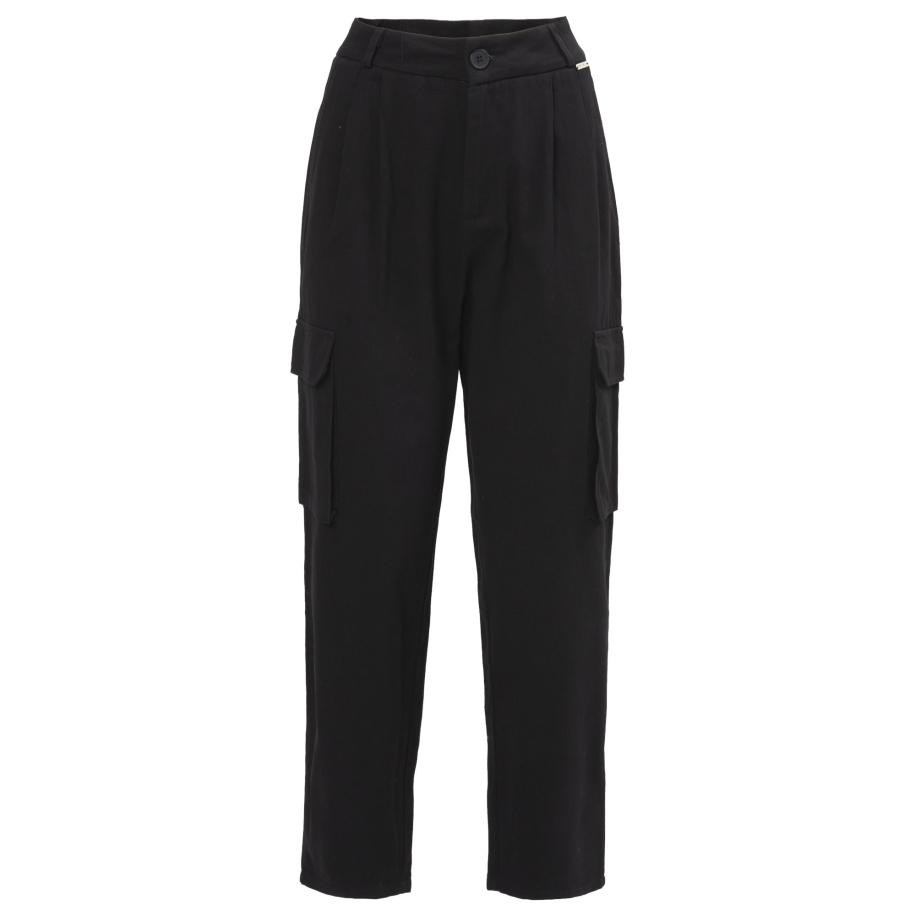 Influencer Influencer Cargobroek zwart -
