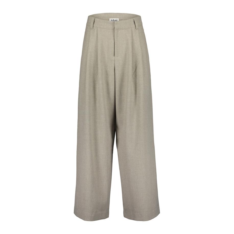 Blue Seven BLUE SEVEN Bandplooibroek donkerbeige -