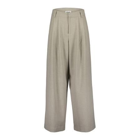 Blue Seven BLUE SEVEN Bandplooibroek donkerbeige