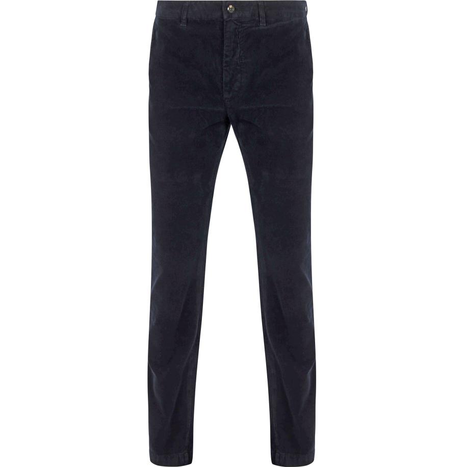 Tommy Hilfiger Denton Broek Corduroy Navy Blauw