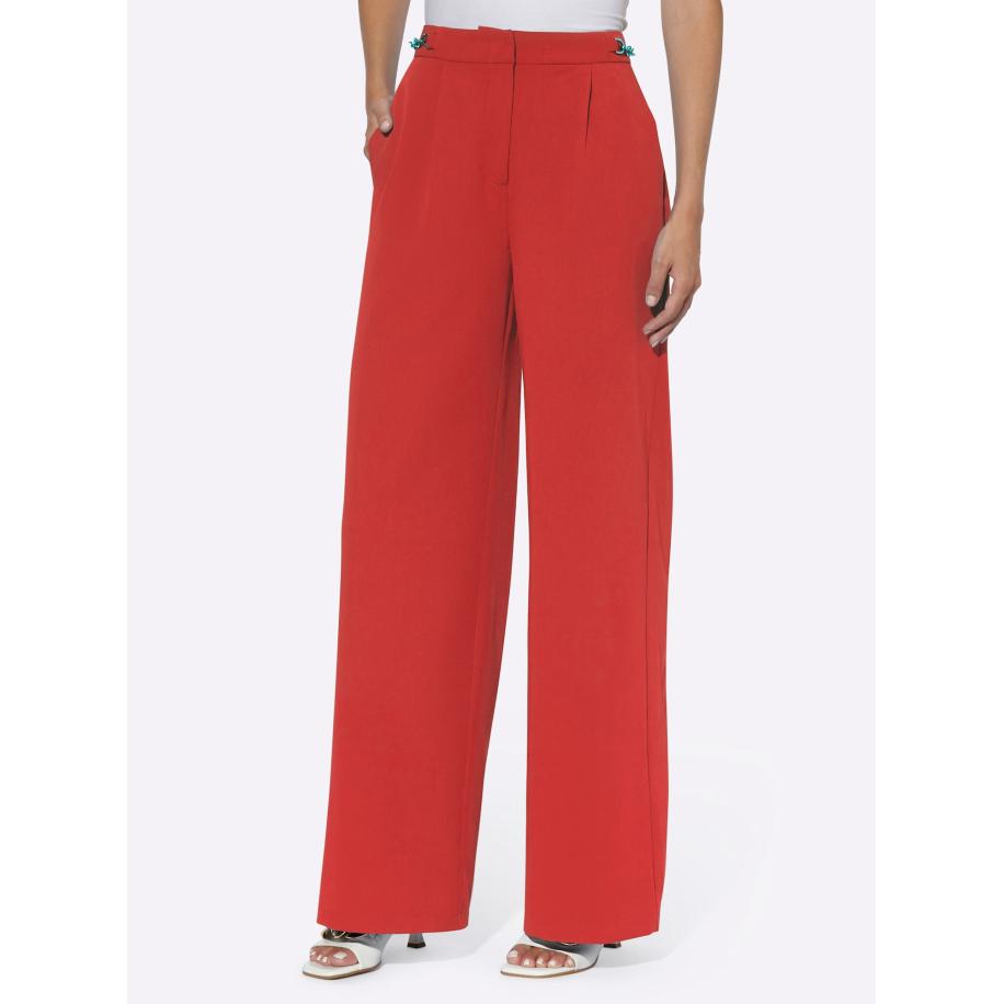 heine heine Broek rood -