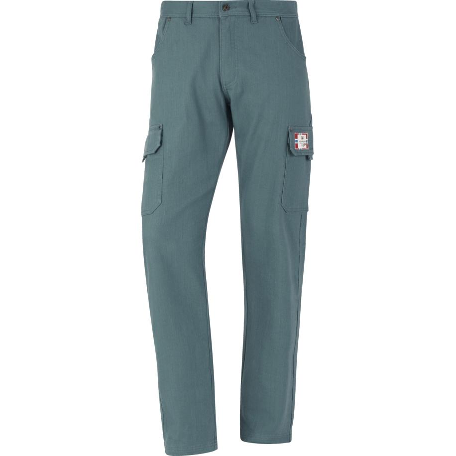 Jan Vanderstorm Cargobroek groen, Effen Groen