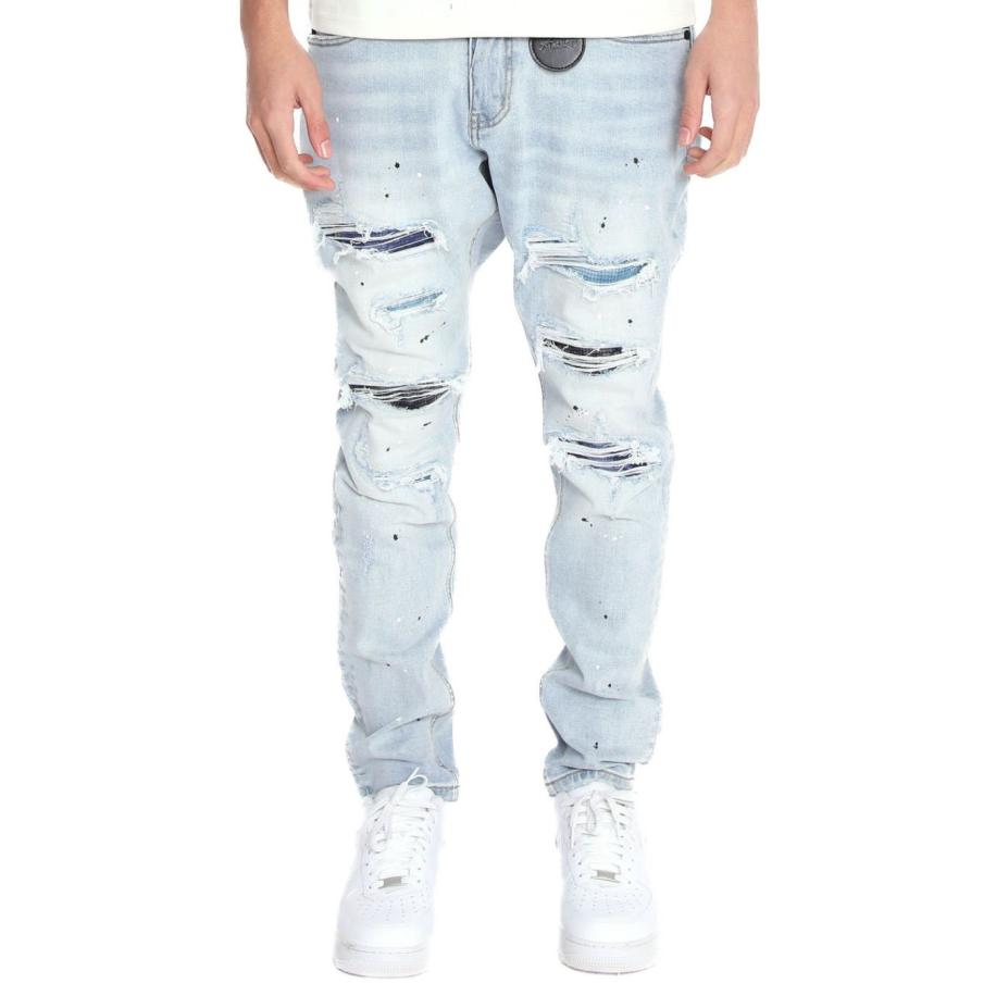 Amicci Sanko Ice Wash Jeans Blauw