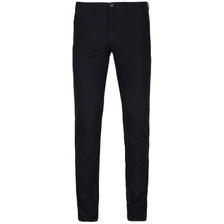 Suitable Chino Dessin Donkerblauw