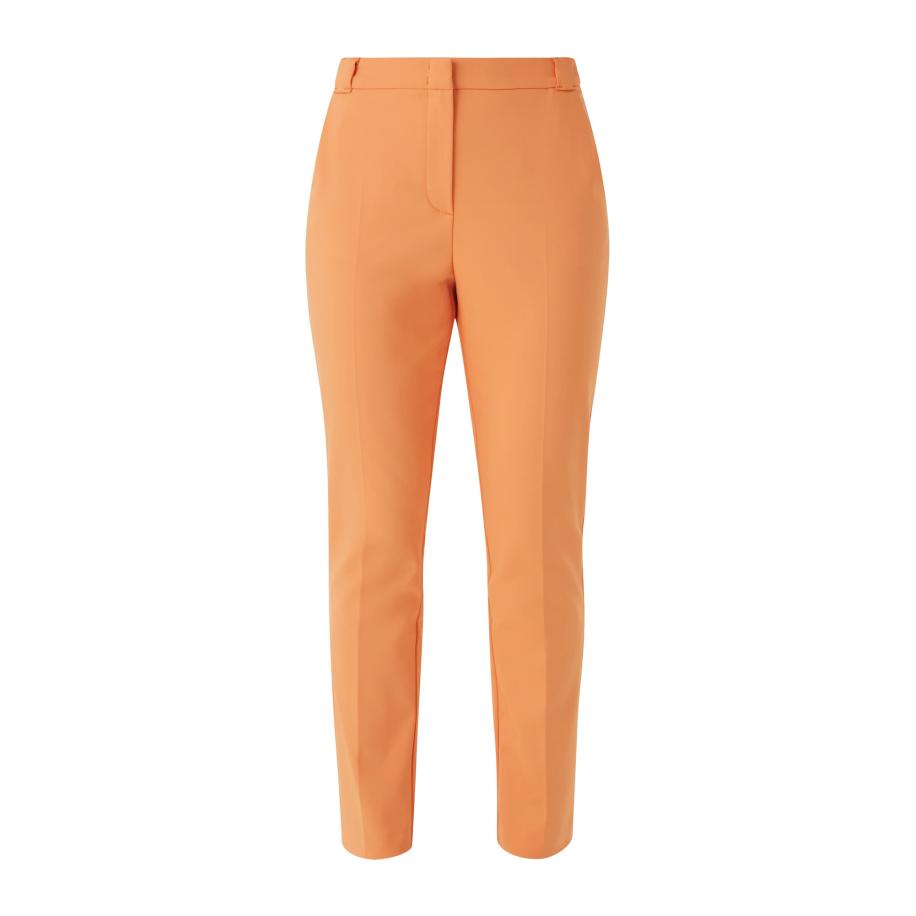 COMMA Pantalon oranje Oranje
