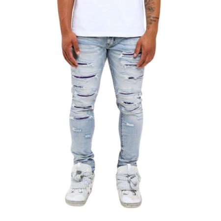 Amicci Sanko Purple Jeans