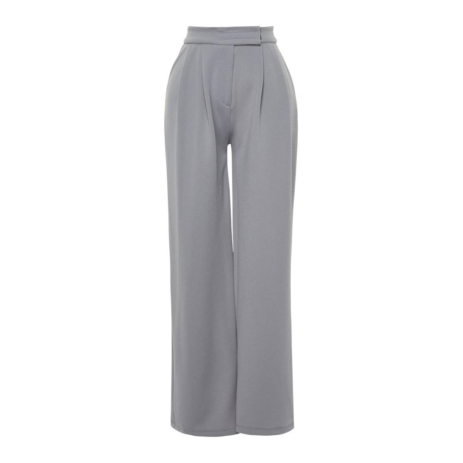 Trendyol Trendyol Bandplooibroek rookgrijs -