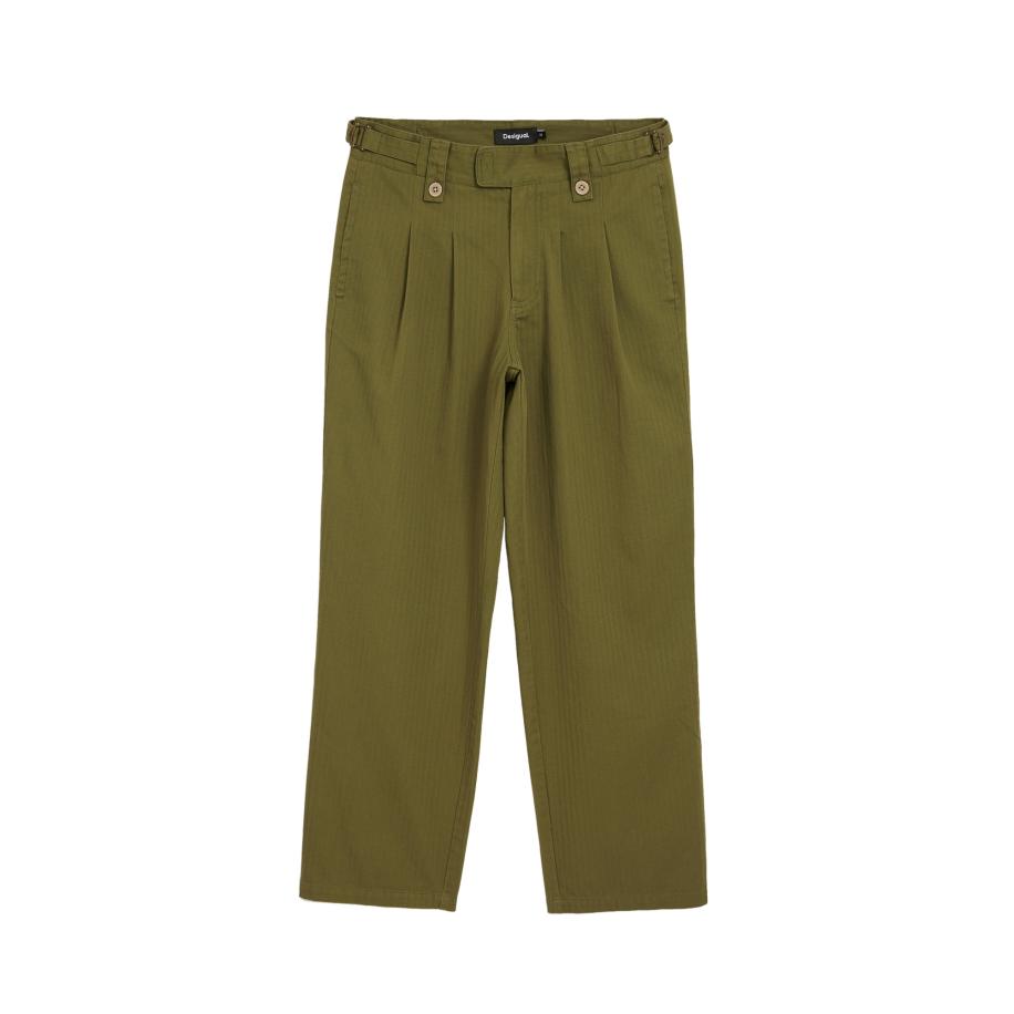 Desigual Desigual Cargobroek groen -