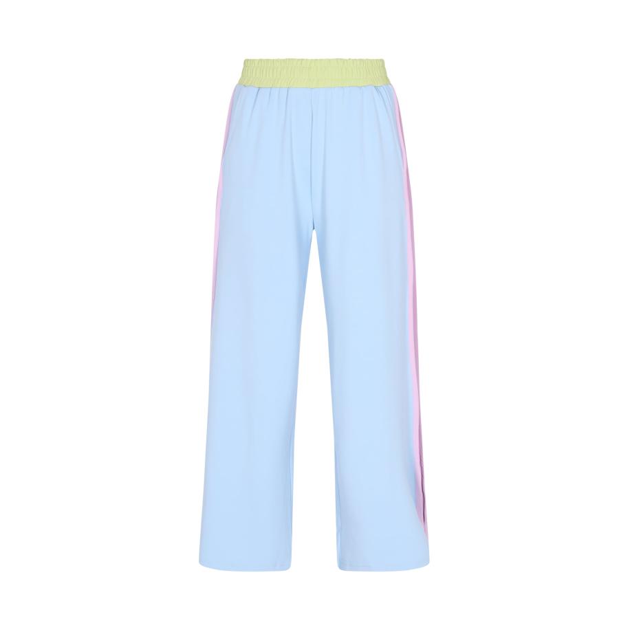 SANIKA SANIKA Broek lichtblauw / geel / pink -