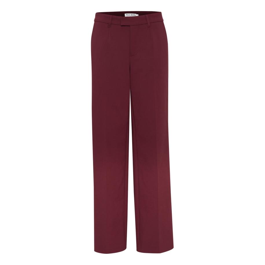 PULZ PULZ Jeans Pantalon Bindy bordeaux -