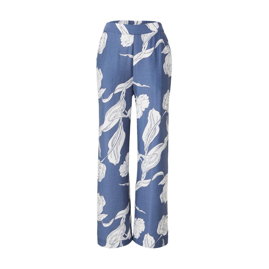 Vila VILA Broek VIPIVA saffier / wit -