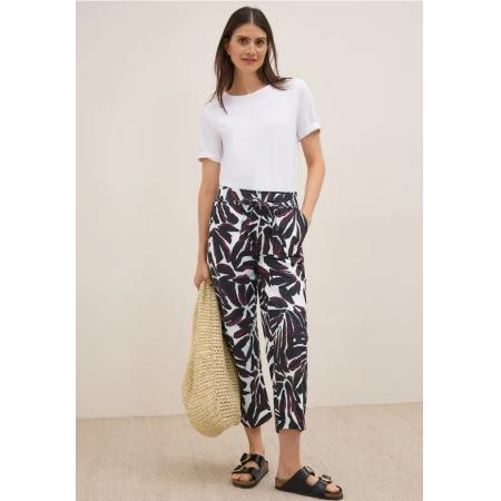 CECIL Broek met gedessineerde Wide Legs