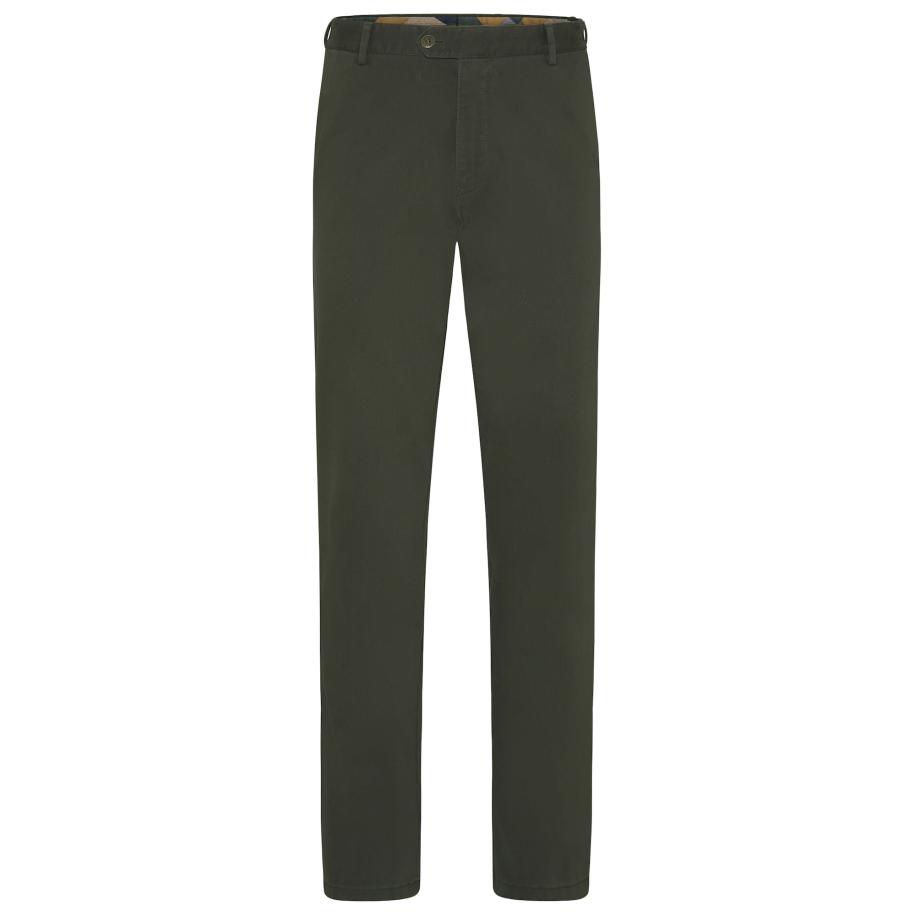 Meyer MEYER Chino olijfgroen -