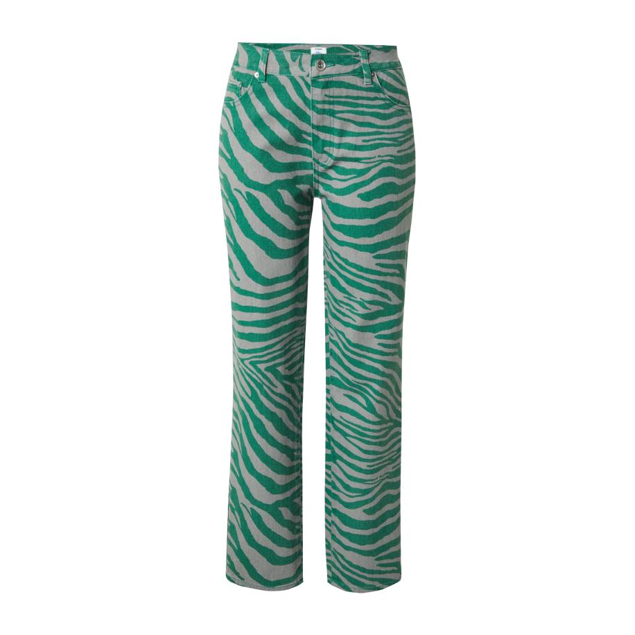 ABOUT YOU ABOUT YOU x Emili Sindlev Jeans Maren grey denim / groen -