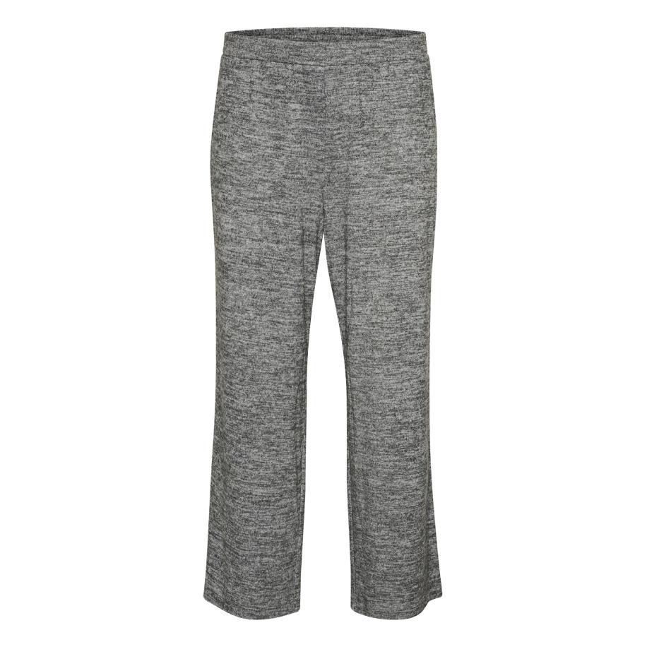 KAFFE CURVE Broek KC Annie grijs gemêleerd Grijs