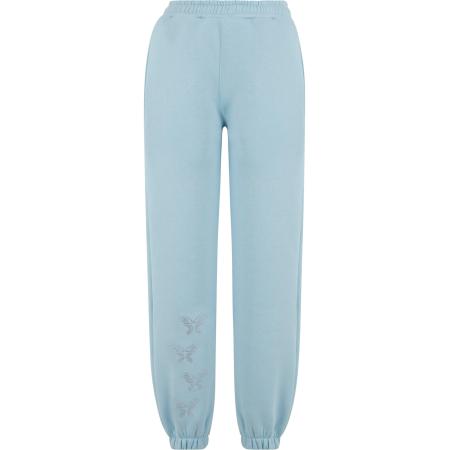 Felicious Broek lichtblauw / zilver