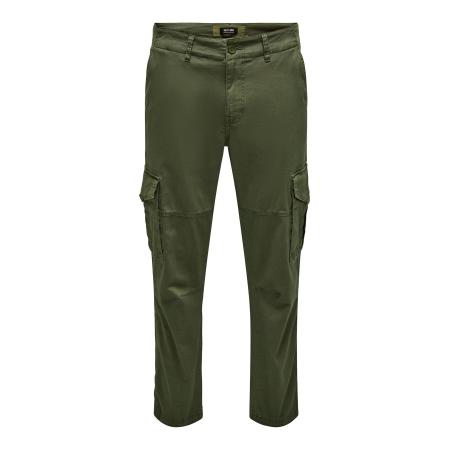 Only & Sons Only & Sons Cargobroek ONSDean olijfgroen