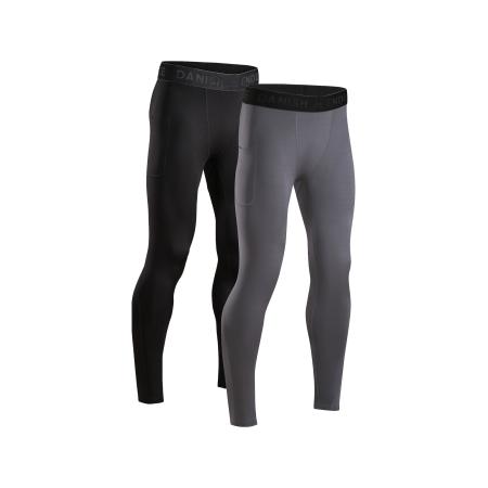 DANISH ENDURANCE DANISH ENDURANCE Functionele broek Compression Tights grijs / zwart