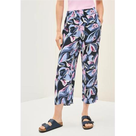 CECIL Broek met gedessineerde Wide Legs