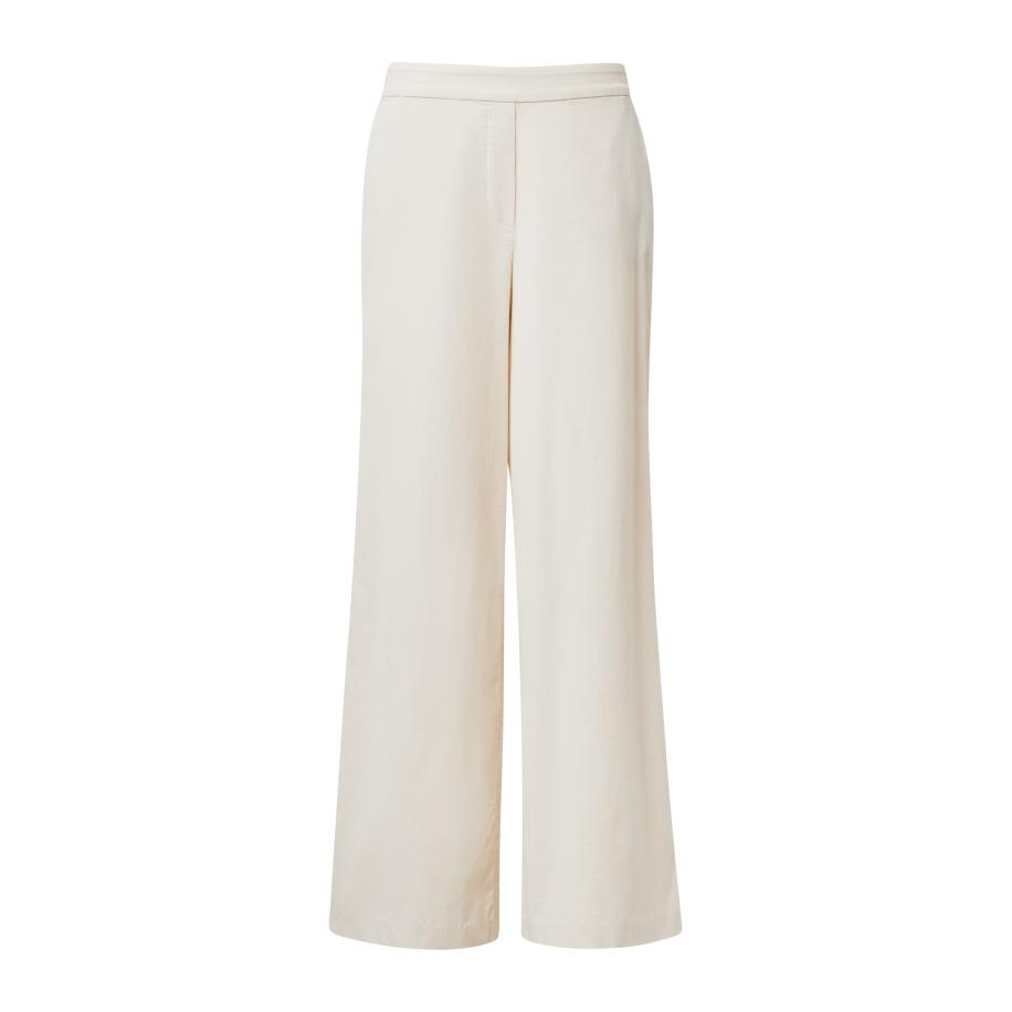 Comma COMMA Broek lichtbeige -
