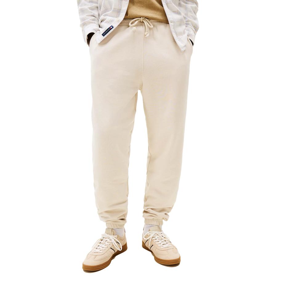 Tommy Jeans Badge Joggingbroek Wit