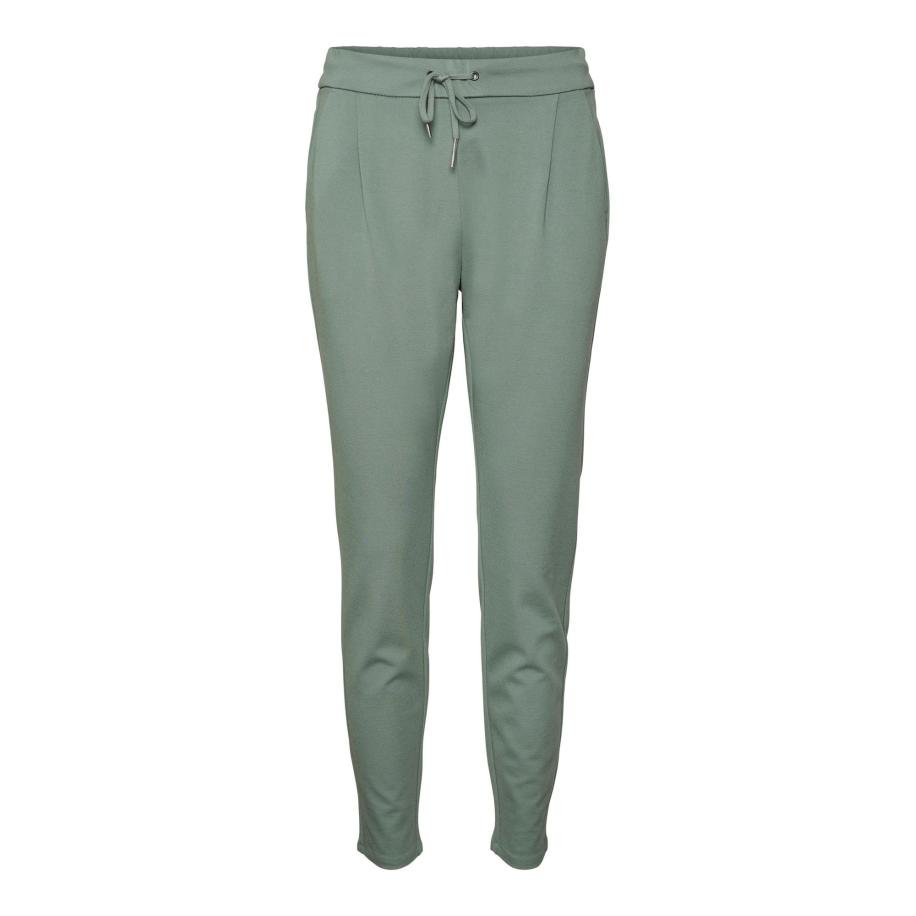 Vero Moda VERO MODA Bandplooibroek EVA olijfgroen -