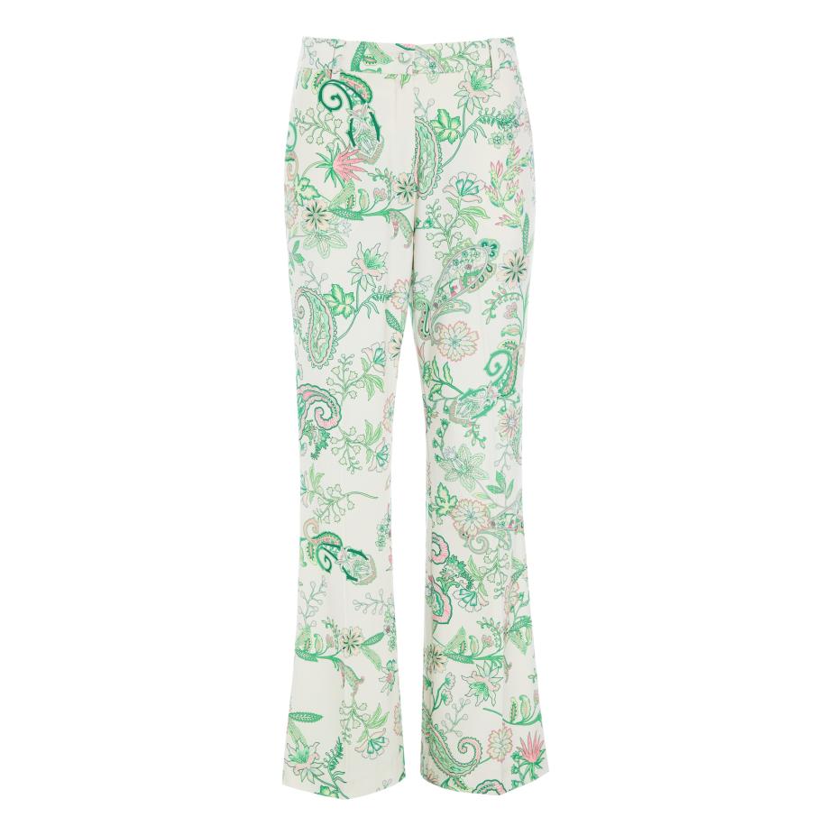 Dea Kudibal Dea Kudibal Pantalon Rihanna crème / groen / pink -