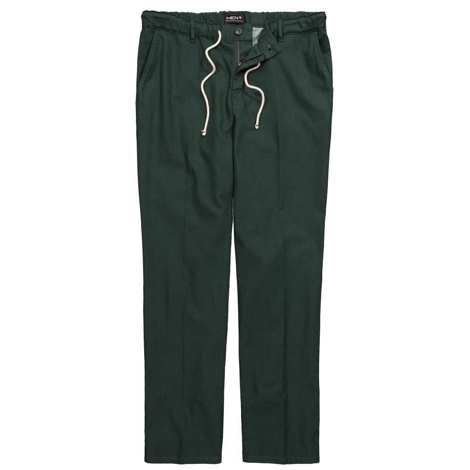 men plus Men Plus Broek donkergroen -