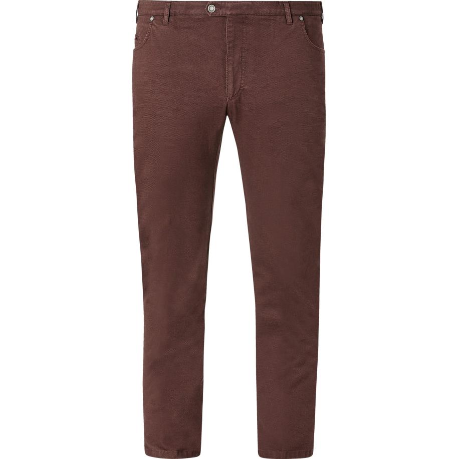 Charles Colby Broek donkerrood, Bedrukt Rood