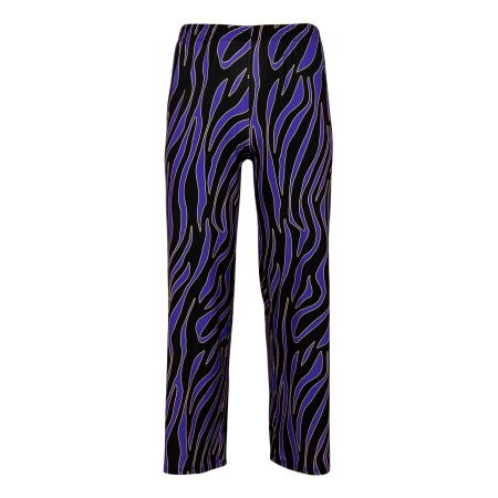 Yoek YOEK Broek lila / zwart