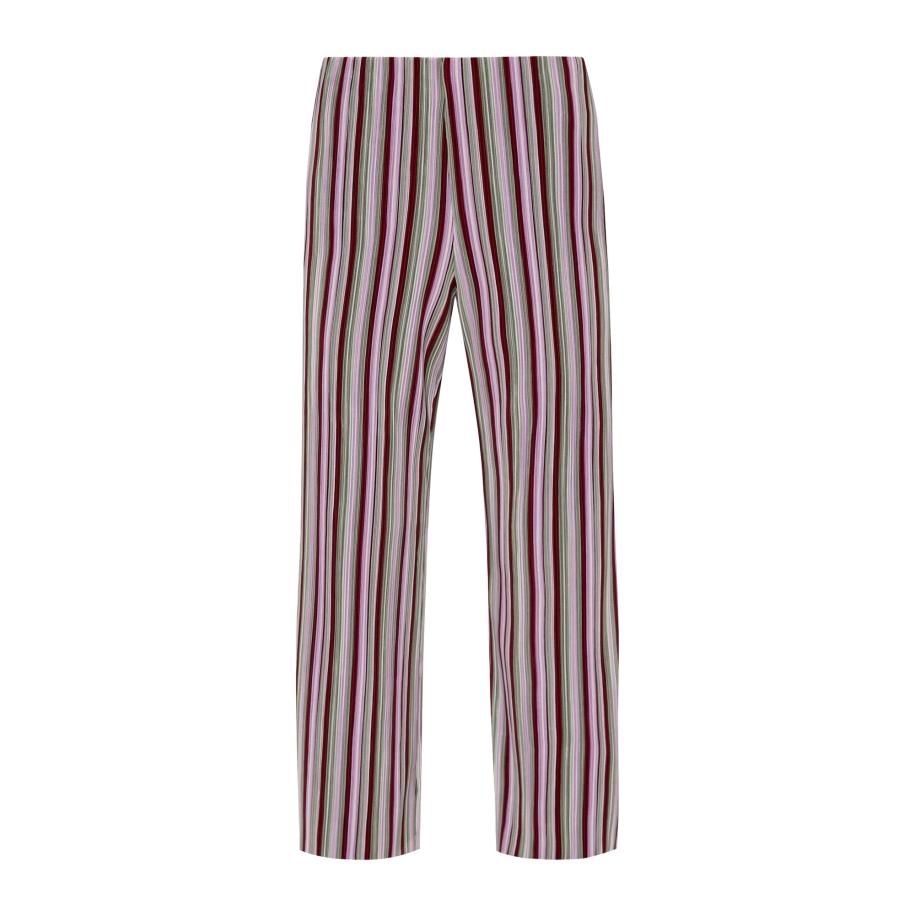 s.Oliver BLACK LABEL s.Oliver BLACK LABEL Broek orchidee / rood / zwart / wit -