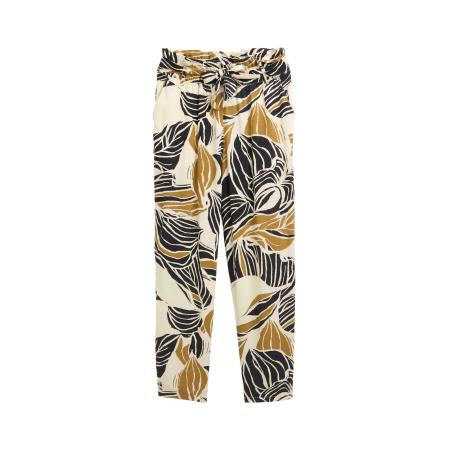 Tom Tailor TOM TAILOR Broek beige / safraan / zwart