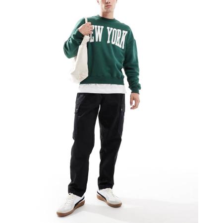 Jack & Jones - Bill - Cargobroek met wijde pasvorm in zwart