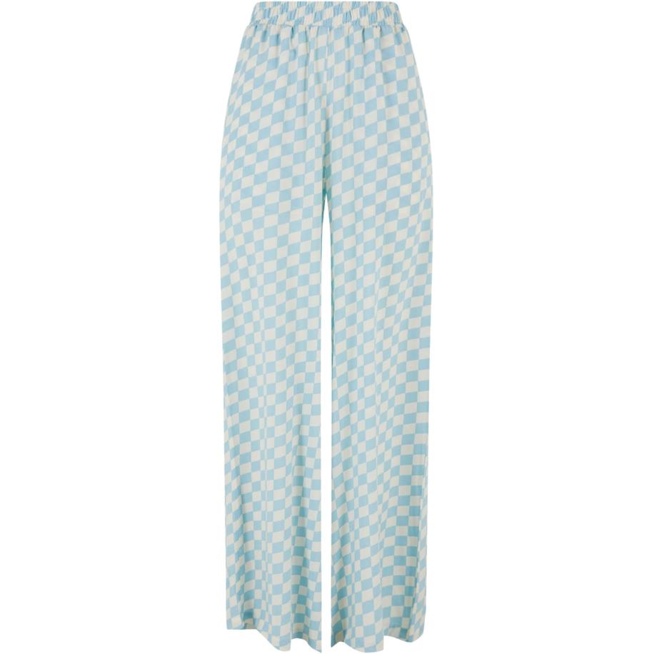Urban Classics Urban Classics Broek Resort blauw / wit -