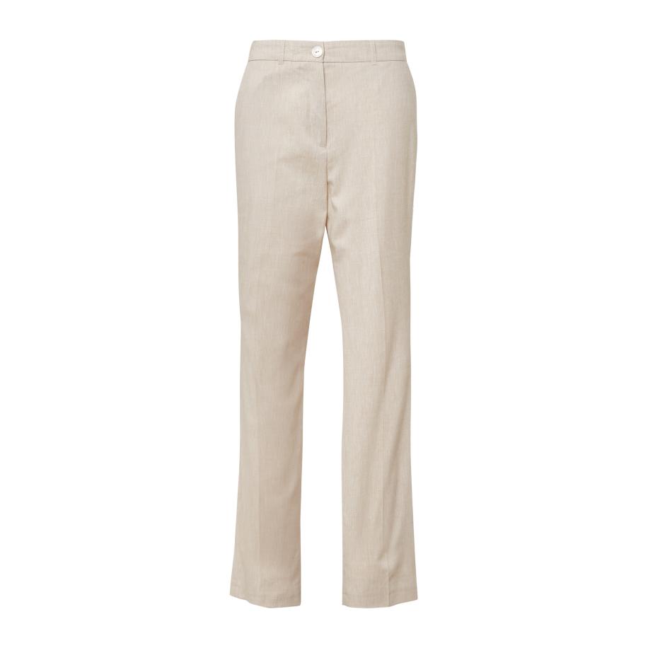 s.Oliver BLACK LABEL s.Oliver BLACK LABEL Broek beige gemêleerd -