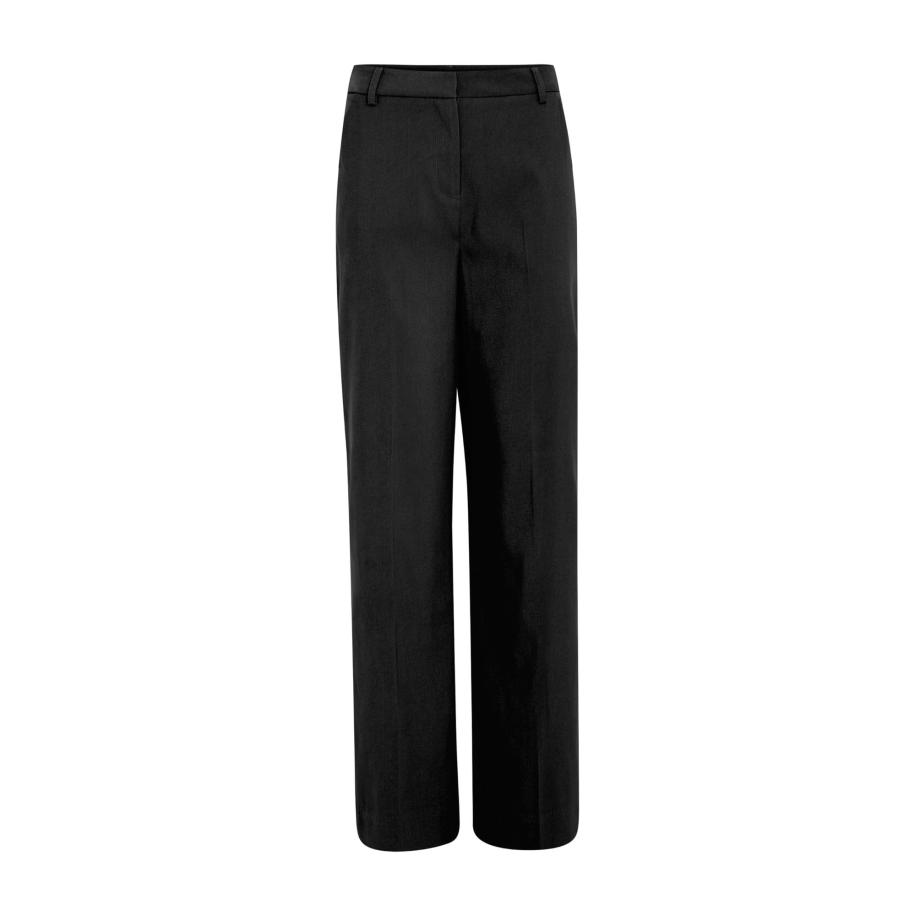 Minus minus Pantalon Livina zwart -