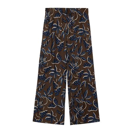 Mango MANGO Broek LIFE lichtbeige / blauw / marine / bruin