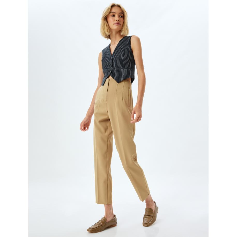 Koton Koton Pantalon camel -