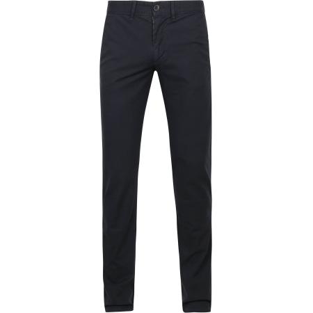 Suitable Chino Sartre Oxford Donkerblauw