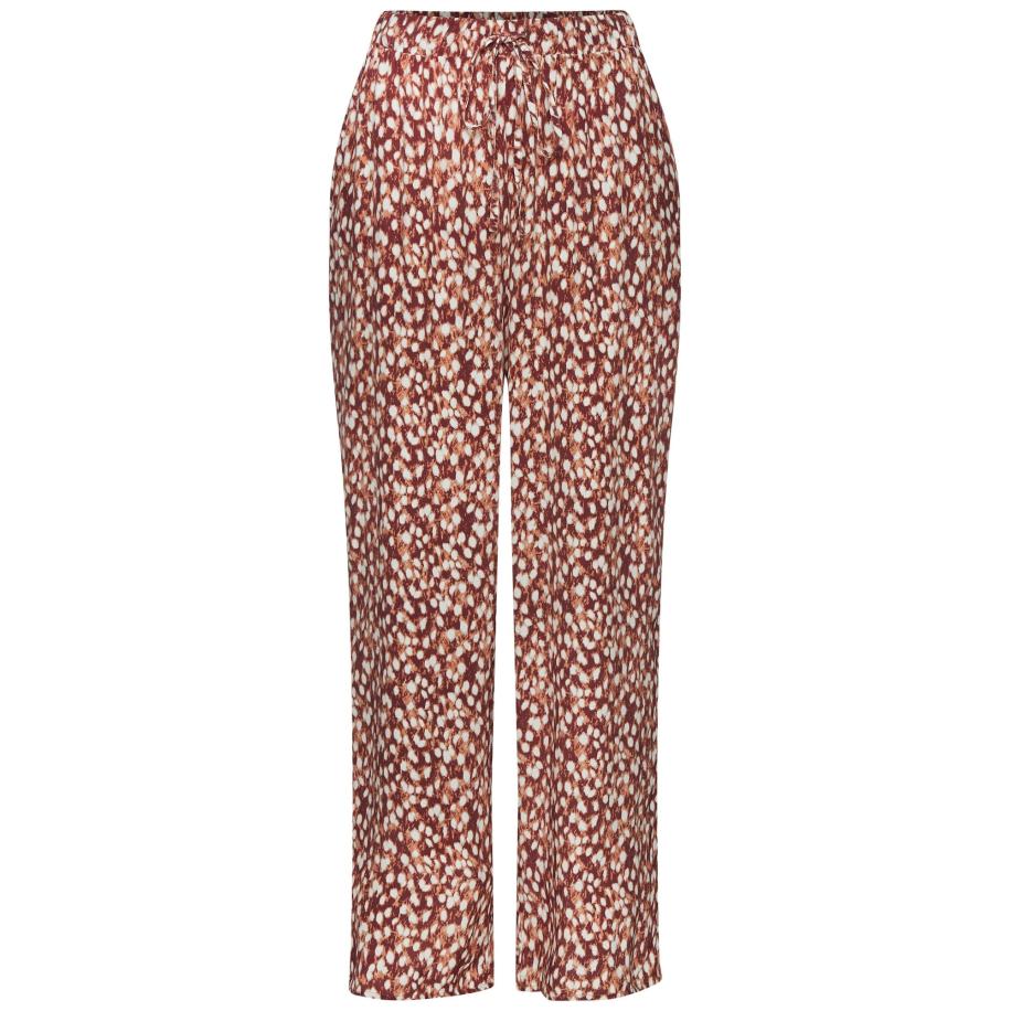 VIVANCE VIVANCE Broek roestbruin / oranje / wit -